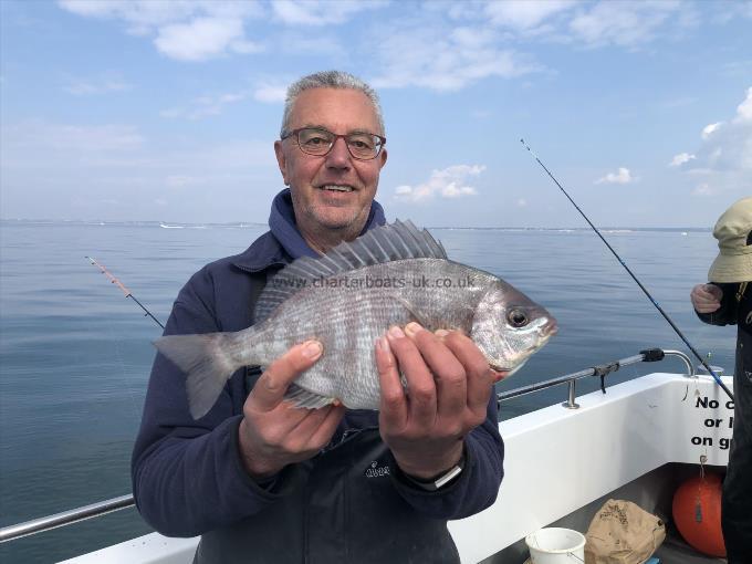 3 lb 12 oz Black Sea Bream by Malcolm