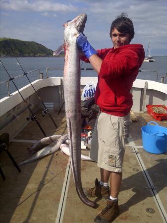 44 lb Conger Eel by Unknown