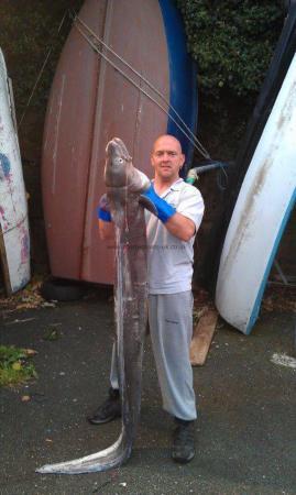 63 lb 13 oz Conger Eel by Mike (sprat) Smith