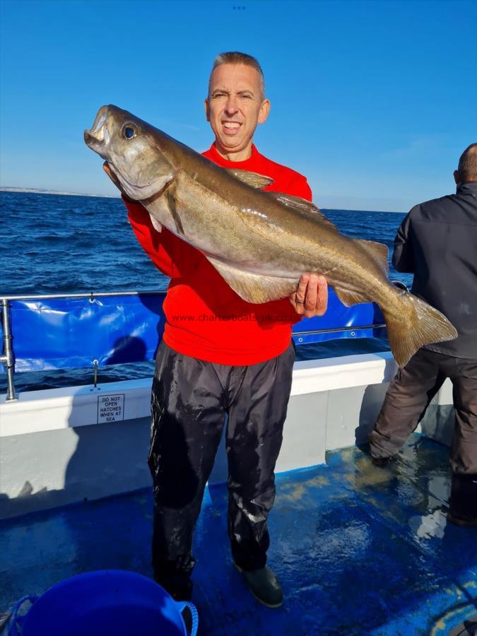 12 lb Pollock by Ian Dixon