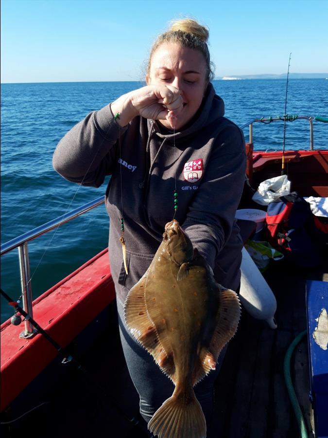 2 lb 8 oz Plaice by Sian Marshallsay