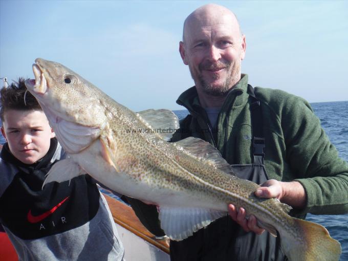 15 lb 8 oz Cod by Paul Addy