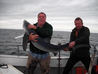 65 lb 10 oz Blue Shark by Unknown