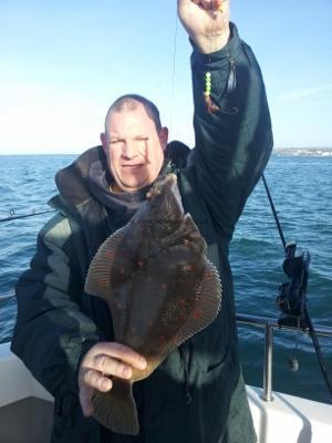 2 lb Plaice by Steve Latham