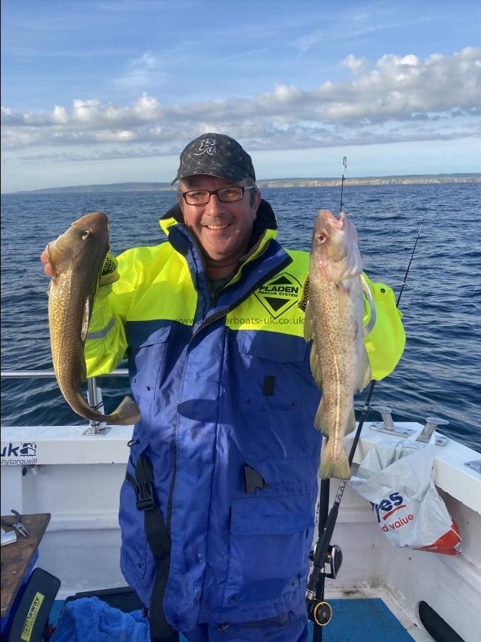 4 lb Cod by Mark Errington.