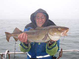 8 lb Cod by Joe Haggertey