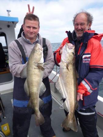 8 lb Cod by Nick Stantiford and Mike Elvy