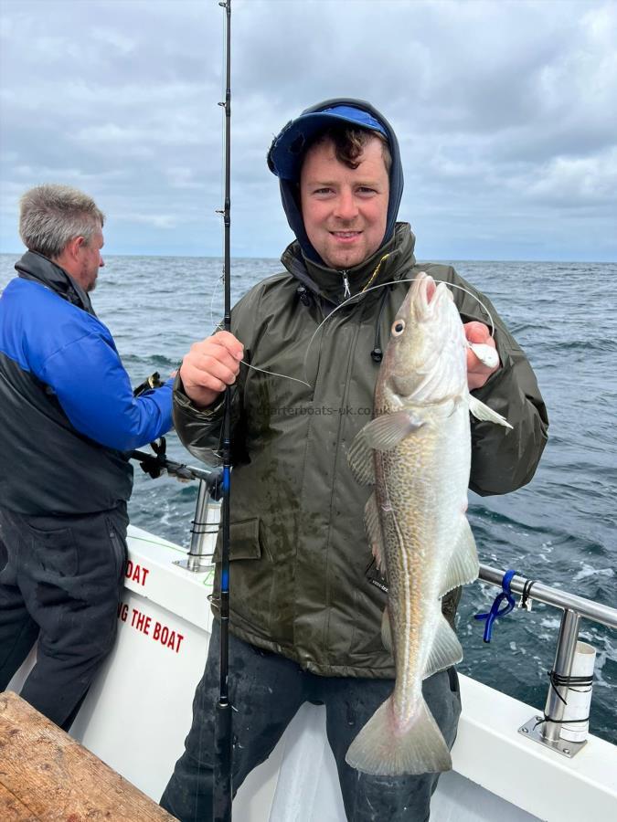 4 lb 2 oz Cod by Harry.