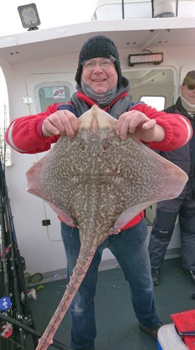 9 lb Thornback Ray by Unknown