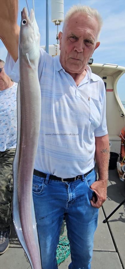 4 lb Conger Eel by Brian