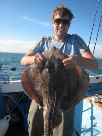 13 lb 8 oz Undulate Ray by Daniel Brain