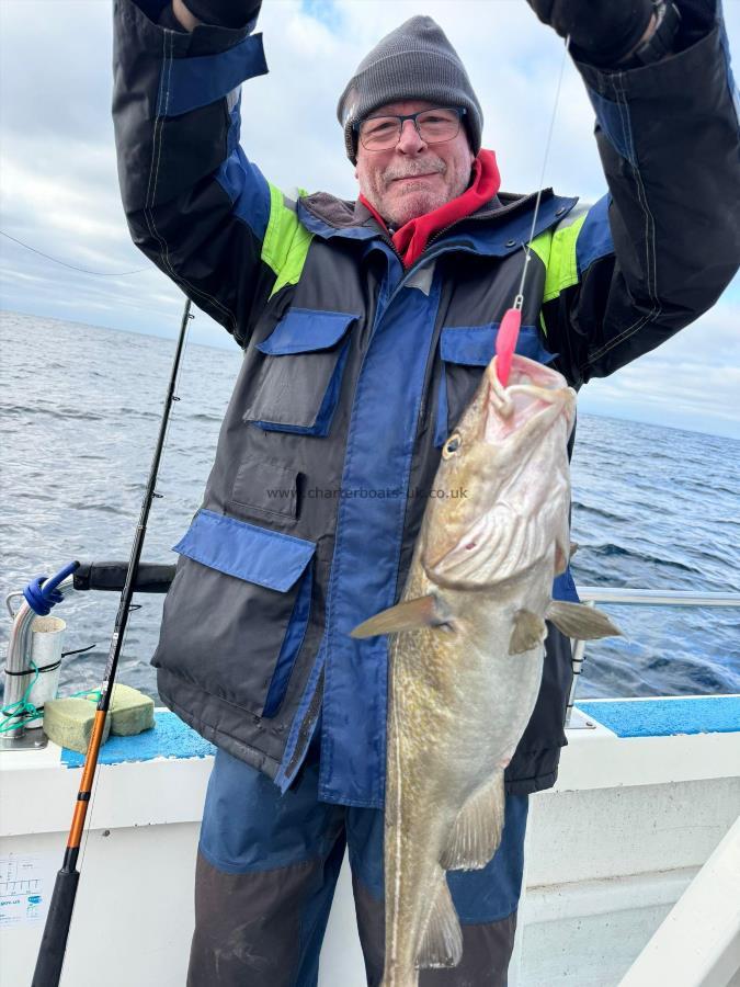 8 lb Cod by Alan Sutcliffe.