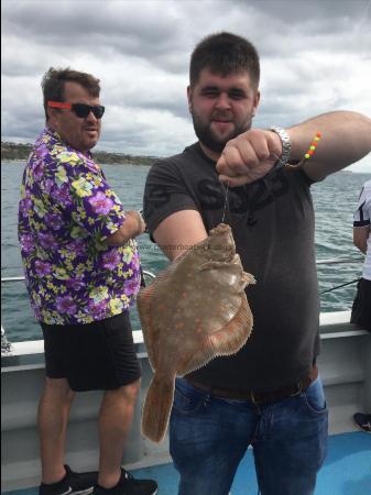 1 lb 11 oz Plaice by Tom