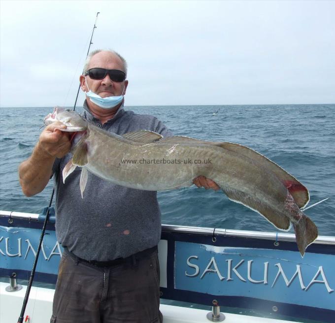 12 lb Ling (Common) by Nigel Penney