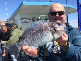 3 lb 12 oz Black Sea Bream by Byron Jones