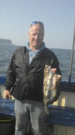 3 lb 6 oz Cod by Phil Rushforth