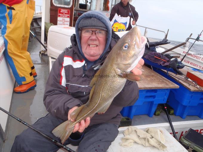 4 lb Cod by Bernie Allum.