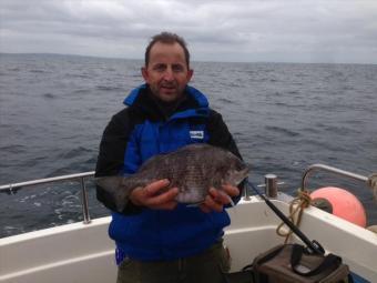 3 lb Black Sea Bream by Charlie Kapur