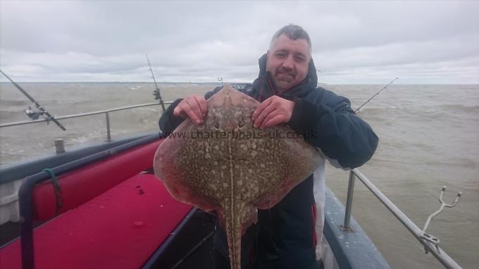 8 lb 3 oz Thornback Ray by Russell Sherwood