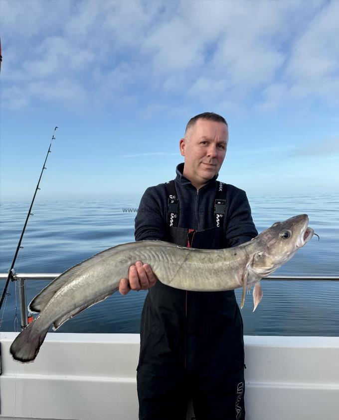 9 lb 8 oz Ling by Kris Hodgson