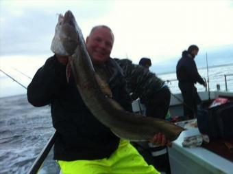 15 lb 4 oz Ling by Steve Tate