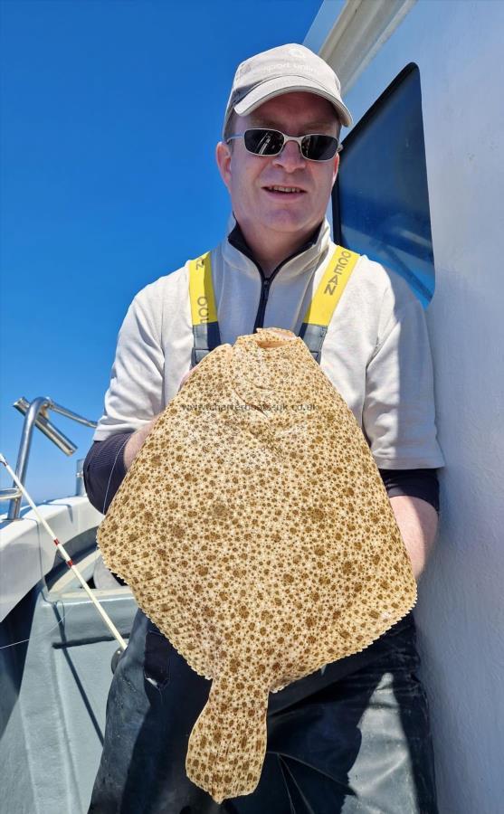 4 lb 4 oz Turbot by Steve