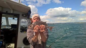 2 lb Black Sea Bream by Stephen Wake