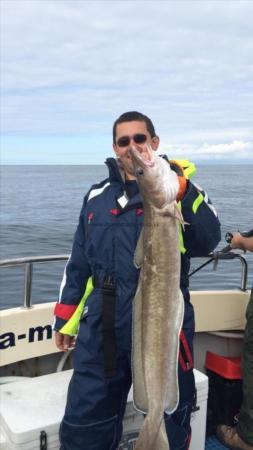 15 lb 9 oz Ling by Alastair Finch