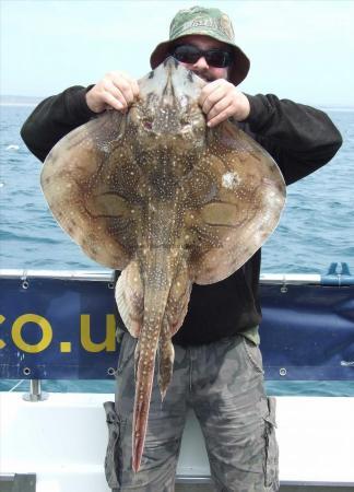 12 lb 4 oz Undulate Ray by John Moody