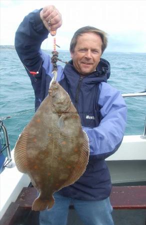 5 lb 12 oz Plaice by Reg Phillips