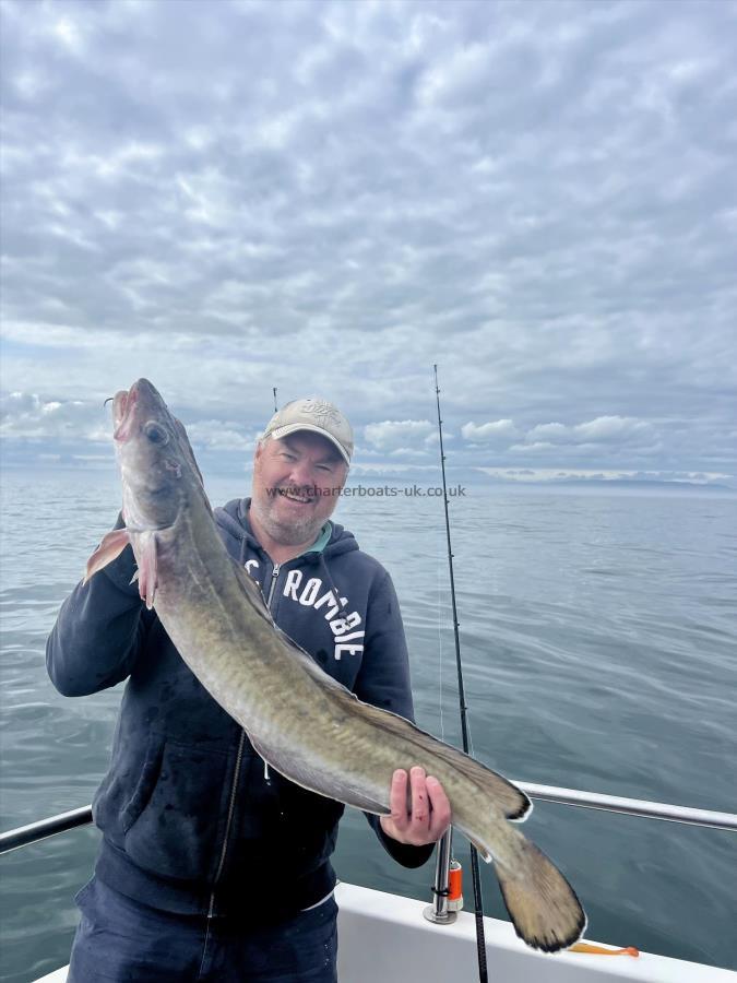 10 lb 12 oz Ling (Common) by Charlie Hewitt