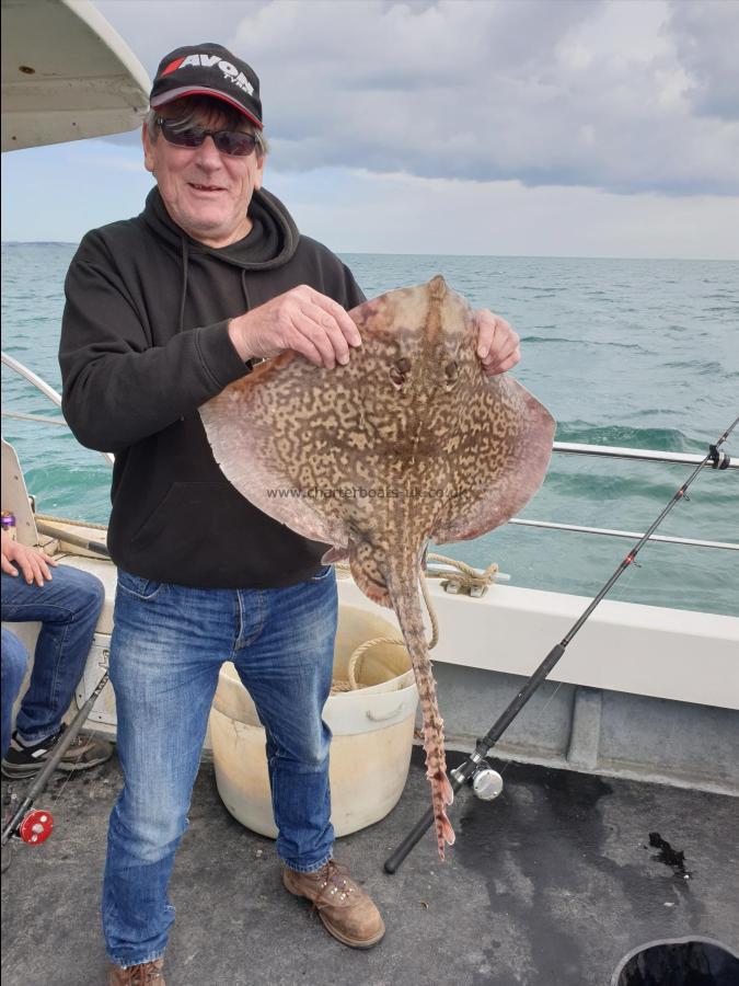 10 lb 12 oz Thornback Ray by Bob Marshall