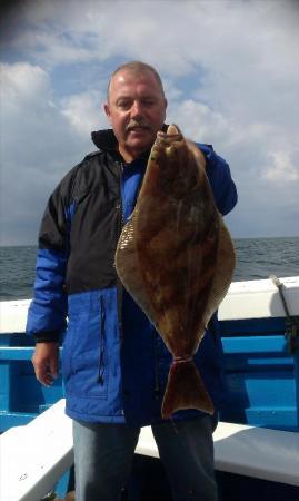 3 lb 12 oz Halibut by Dez Sanderson