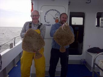 13 lb Turbot by Jon and Matt