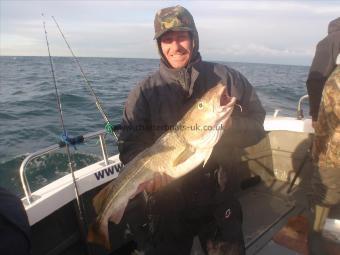 11 lb Cod by Ross Hamer from Stockport.