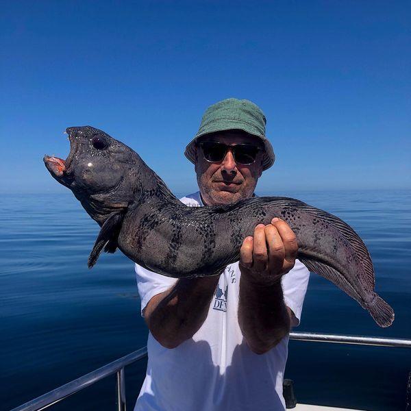 4 lb 12 oz Wolf Fish by Jeff Turner with his first "Wolfie"