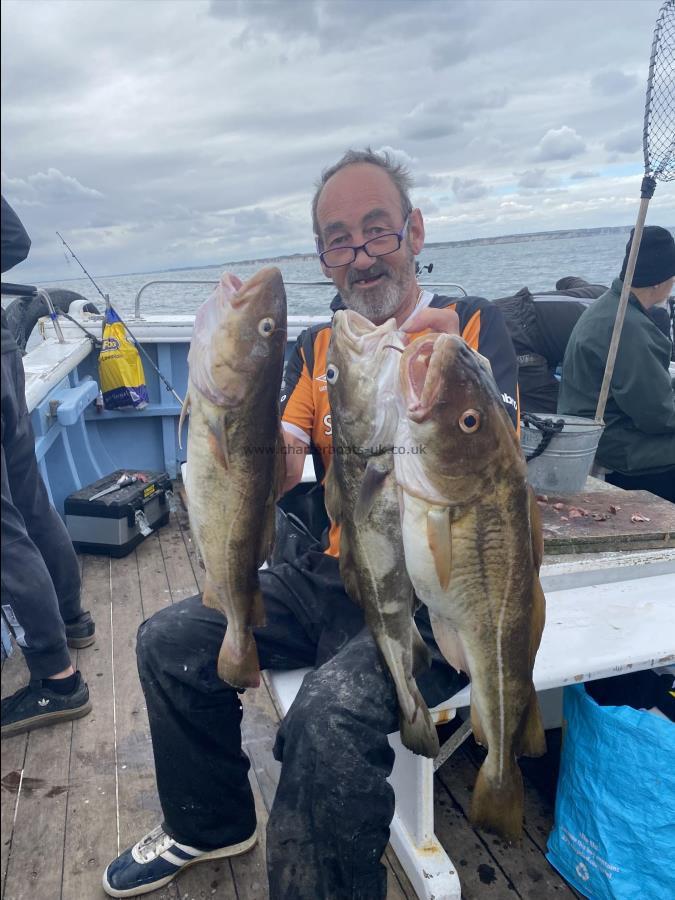 8 lb Cod by Tony from hull cod fishing