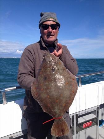 6 lb 4 oz Plaice by Bob O'shea