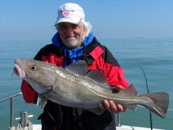 12 lb 8 oz Cod by neon ling