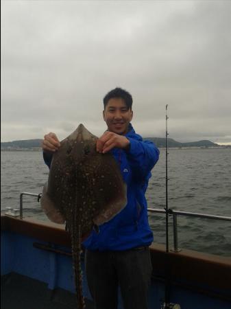 8 lb 7 oz Thornback Ray by Martin