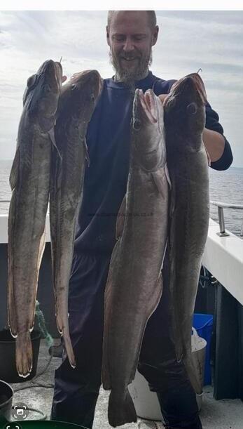 17 lb 8 oz Ling by Unknown