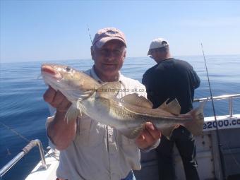 5 lb Cod by John Scott from Barrow in Furness.