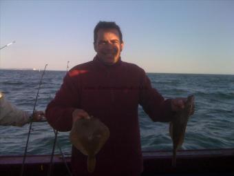 1 lb 8 oz Plaice by Kiwi bloke.....