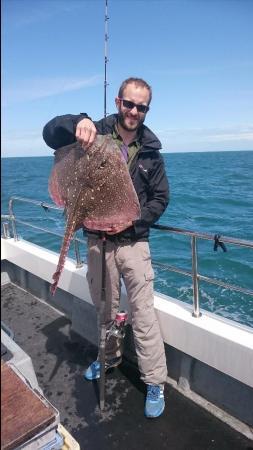 8 lb 6 oz Thornback Ray by Bob Marshall