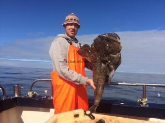 18 lb 6 oz Anglerfish by Stevie Grant