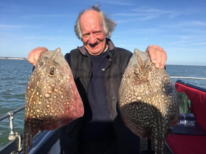 6 lb 4 oz Thornback Ray by Dave the bait from ramsgate