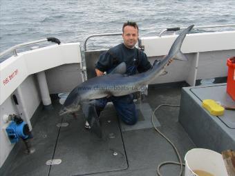 121 lb 8 oz Blue Shark by jason