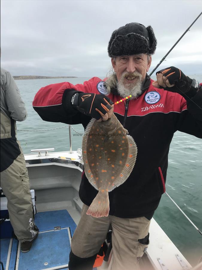 2 lb 6 oz Plaice by Pete