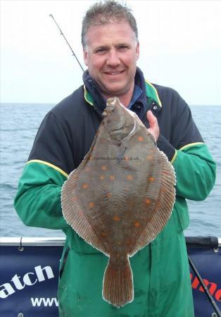 4 lb 10 oz Plaice by Anthony Benson