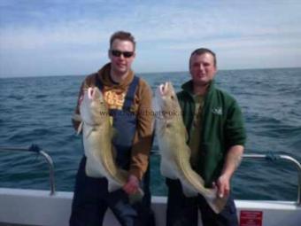 12 lb Cod by Andy Hales and Rob